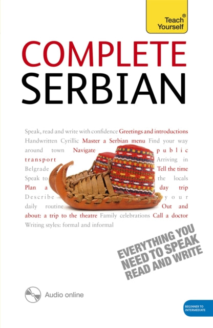 Book cover of: Complete Serbian Beginner to Intermediate Book and Audio Course