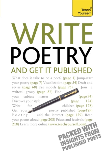 Book cover of: Write Poetry and Get it Published