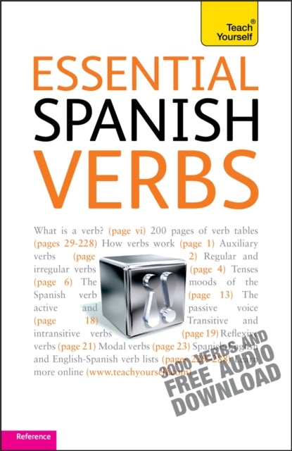 Book cover of: Essential Spanish Verbs: Teach Yourself