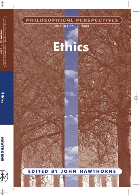 Book cover of: Ethics, Volume 23