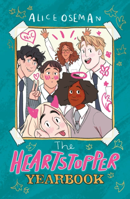Book cover of: Heartstopper Yearbook. By: Alice Oseman