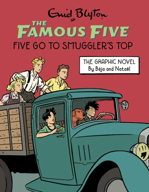 Book cover of: Famous Five Graphic Novel: Five Go to Smuggler's Top. By: Enid Blyton