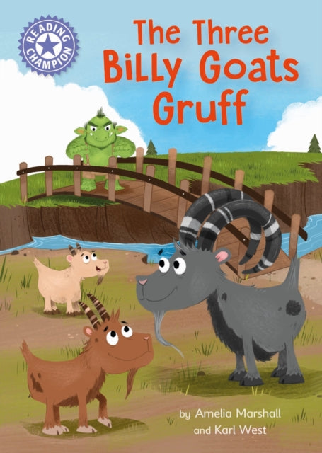 Book cover of: Reading Champion: The Three Billy Goats Gruff. By: Amelia Marshall