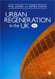 Book cover of: Urban Regeneration in the UK. By: Phil Jones