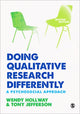 Book cover of: Doing Qualitative Research Differently. By: Wendy Hollway