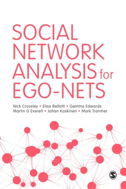 Book cover of: Social Network Analysis for Ego-Nets. By: Nick Crossley