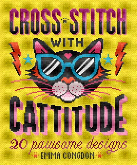Cross Stitch with Cattitude, 20 Pawsome Designs