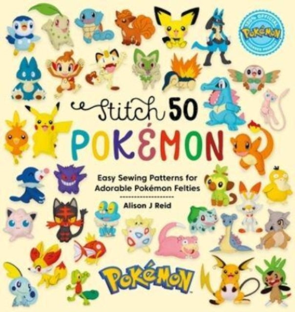 Book cover of: Stitch 50 PokeMon. By: Alison J. Reid