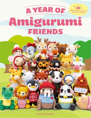 Year of Amigurumi Friends, 24 Cute Animals to Crochet Month-by-Month