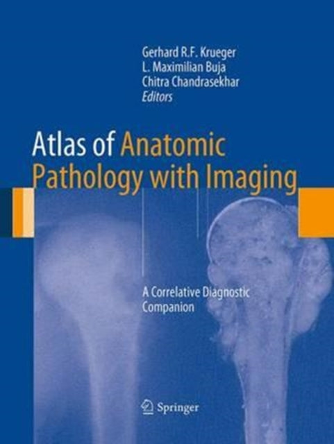 Book cover of: Atlas of Anatomic Pathology with Imaging. By: Chitra Chandrasekhar