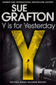 Book cover of: Y is for Yesterday. By: Sue Grafton