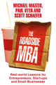 Book cover of: Roadside MBA. By: michael mazzeo