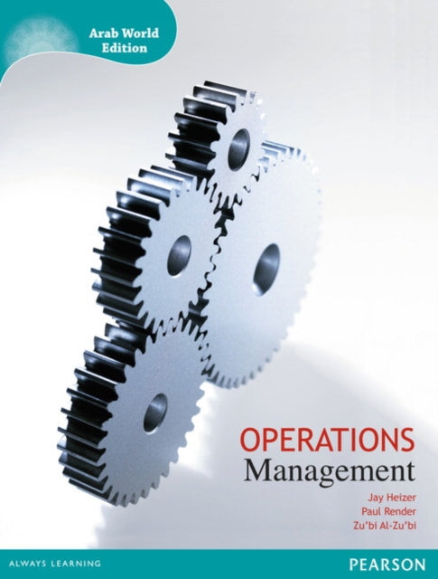 Book cover of: Operations Management with MyOMLab. By: Barry Render