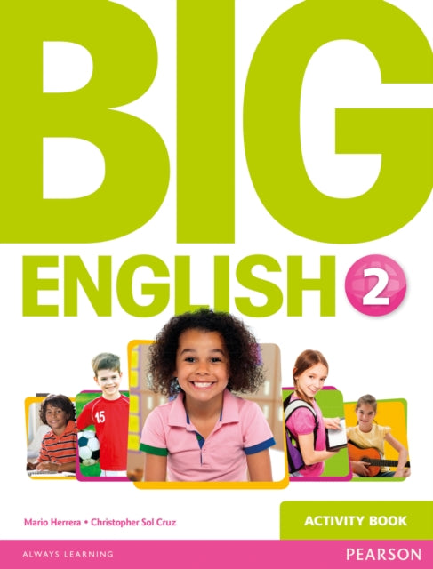 Book cover of: Big English 2 Activity Book. By: Mario Herrera