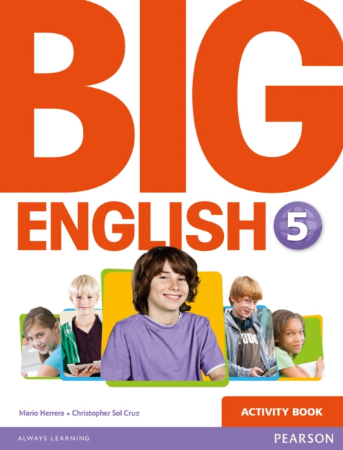 Book cover of: Big English 5 Activity Book. By: Mario Herrera
