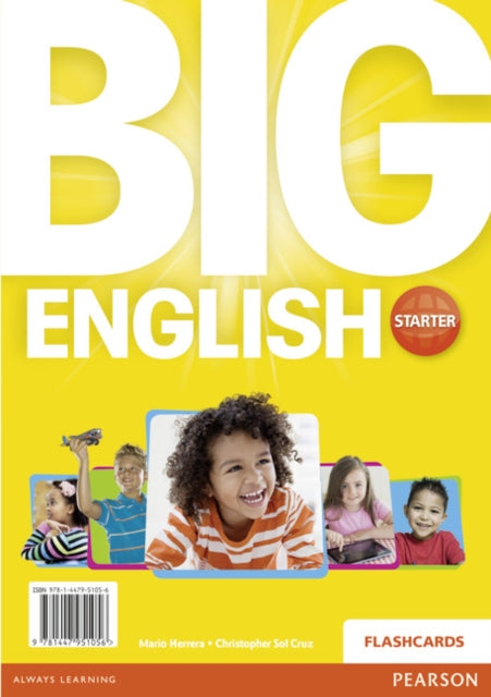 Book cover of: Big English Starter Flashcards. By: Mario Herrera