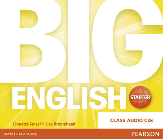 Book cover of: Big English Starter Class CD. By: Lisa Broomhead