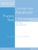 Book cover of: Cambridge Advanced Volume 2 Practice Tests Plus New Edition Students' Book with Key. By: Nick Kenny