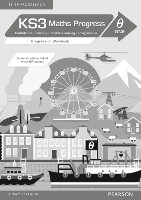 Book cover of: KS3 Maths Progress Progression Workbook Theta 1