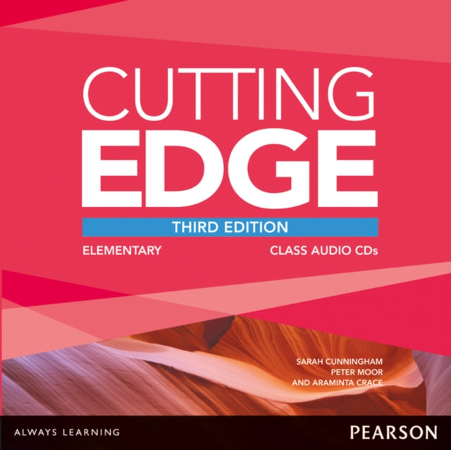 Book cover of: Cutting Edge 3rd Edition Elementary Class CD. By: Sarah Cunningham