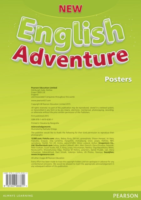 New English Adventure PL 2/GL 1 Posters