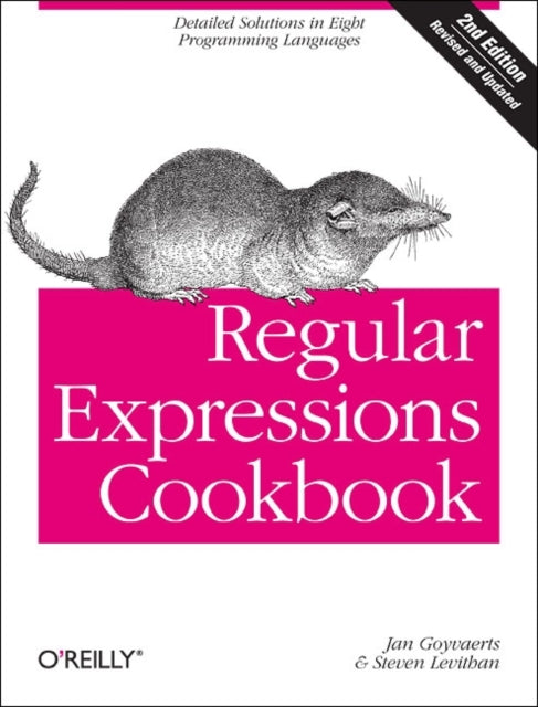 Book cover of: Regular Expressions Cookbook