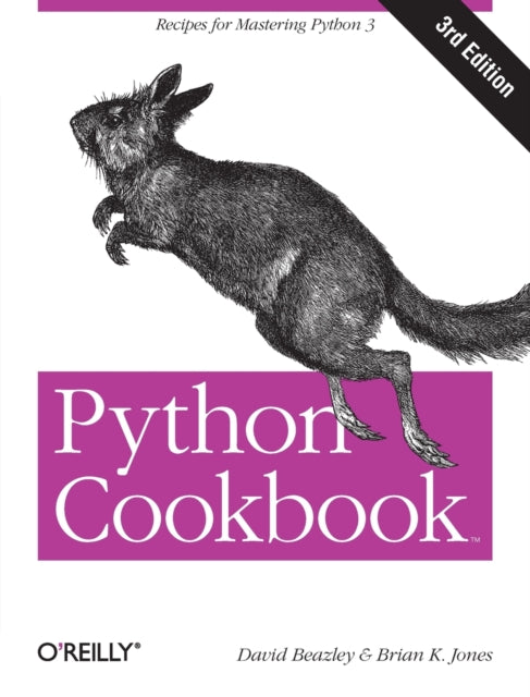Book cover of: Python Cookbook. By: David Beazley