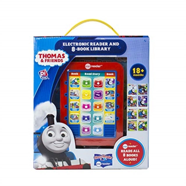 Book cover of: Thomas & Friends: Me Reader Electronic Reader and 8-Book Library Sound Book Set. By: P. I. Kids Staff