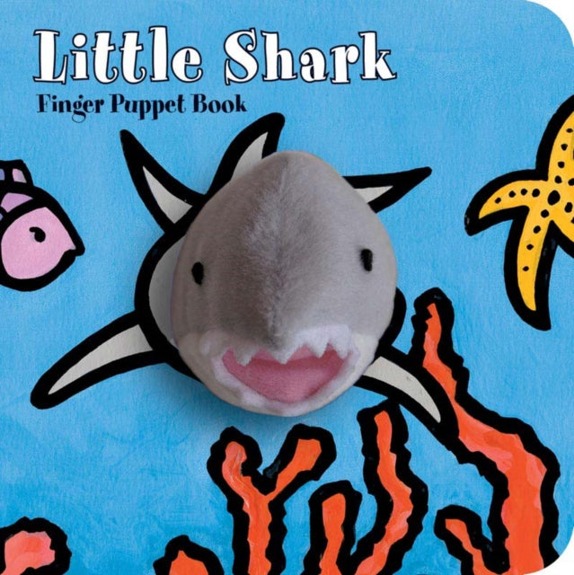 Book cover of: Little Shark: Finger Puppet Book. By: Klaartje van der Put