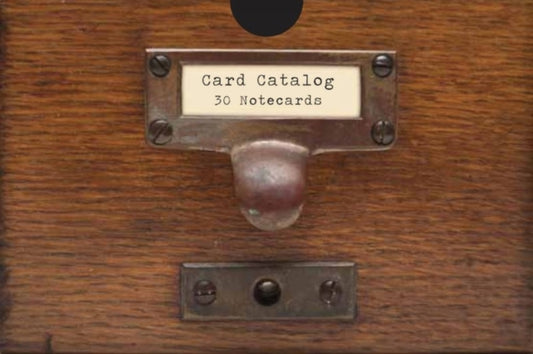 Book cover of: Card Catalog: 30 Notecards. By: Library of Congress Cataloging Directorate Staff