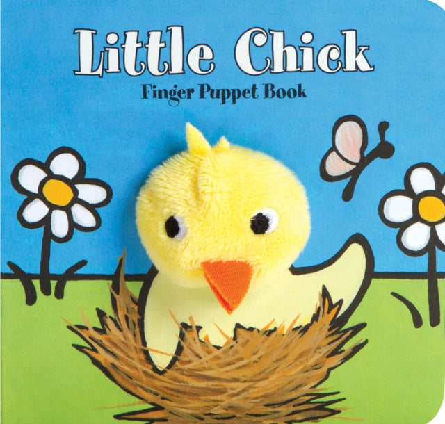 Book cover of: Little Chick: Finger Puppet Book. By: Klaartje van der Put