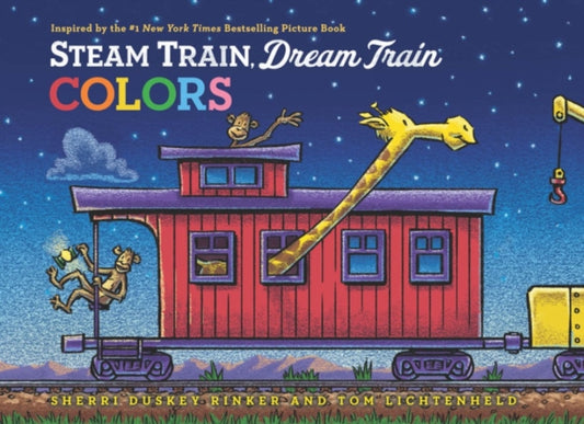 Book cover of: Steam Train, Dream Train Colors. By: Sherri Duskey Rinker