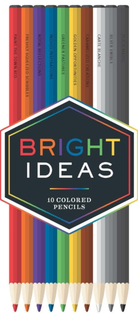 Book cover of: Bright Ideas Colored Pencils. By: Chronicle Books Staff