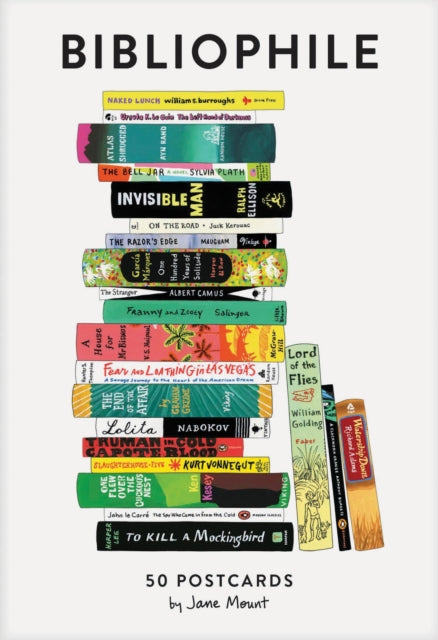 Book cover of: Bibliophile: 50 Postcards