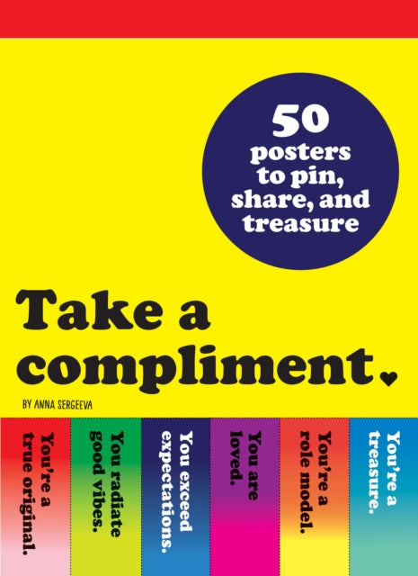 Book cover of: Take a Compliment. By: Anna Sergeeva