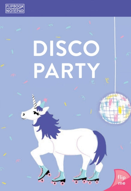Book cover of: Flipbook Notepad: Disco Party. By: Alison Mac Cormaic