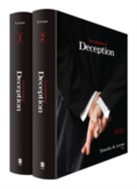Book cover of: Encyclopedia of Deception. By: Timothy R. Levine