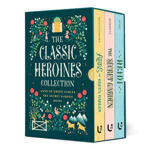 Classic Heroines Collection Boxed Set, Anne of Green Gables, Heidi, The Secret Garden