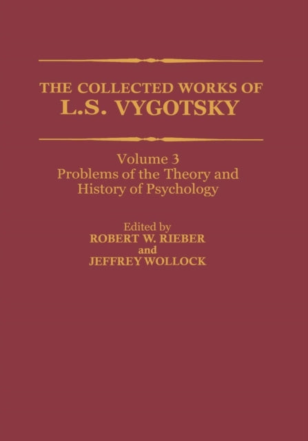 The Collected Works of L. S. Vygotsky