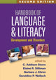Book cover of: Handbook of Language and Literacy, Second Edition