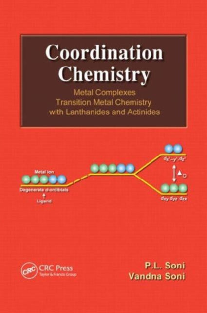 Book cover of: Coordination Chemistry. By: P. L. Soni