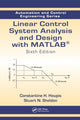Book cover of: Linear Control System Analysis and Design with MATLAB