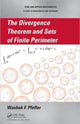 Book cover of: Divergence Theorem and Sets of Finite Perimeter. By: Washek F. Pfeffer