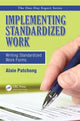 Book cover of: Implementing Standardized Work. By: Alain Patchong