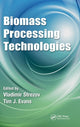 Book cover of: Biomass Processing Technologies. By: Vladimir Strezov