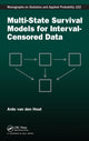Book cover of: Multi-State Survival Models for Interval-Censored Data. By: Ardo van den Hout
