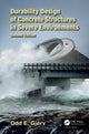 Book cover of: Durability Design of Concrete Structures in Severe Environments. By: Odd E. Gjorv