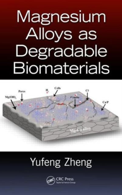 Book cover of: Magnesium Alloys as Degradable Biomaterials. By: Zheng Yufeng