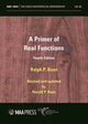 Book cover of: Primer of Real Functions. By: Ralph P. Boas