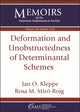 Book cover of: Deformation and Unobstructedness of Determinantal Schemes. By: Jan O. Kleppe